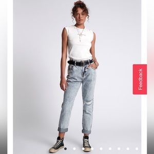 BLUE MALT PIONEER HIGH WAIST VINTAGE FIT JEANS